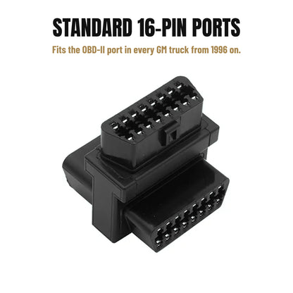 OBD splitter with two standard 16-pin OBD-II ports