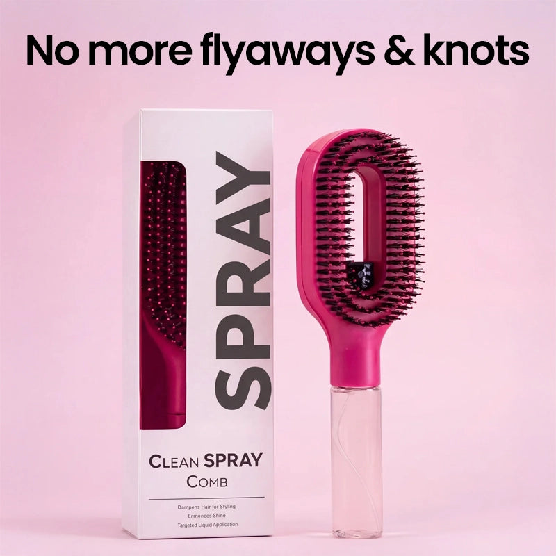 Misty - 2-in-1 Spray Brush