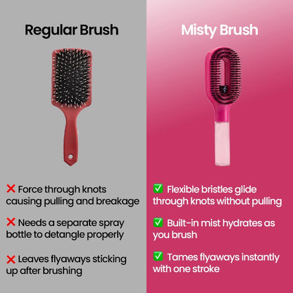 Misty - 2-in-1 Spray Brush