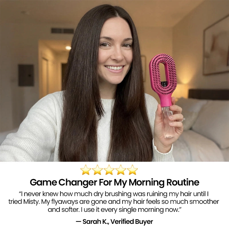 Misty - 2-in-1 Spray Brush
